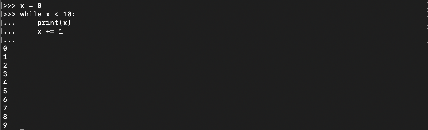 Utilisation d&rsquo;une boucle Python while