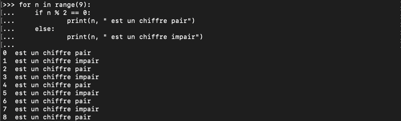L&rsquo;instruction Python break