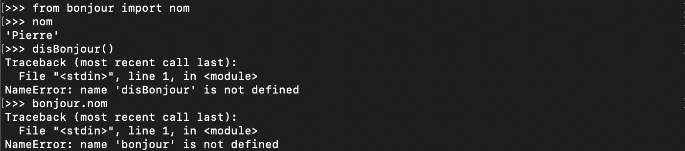 Python module import from
